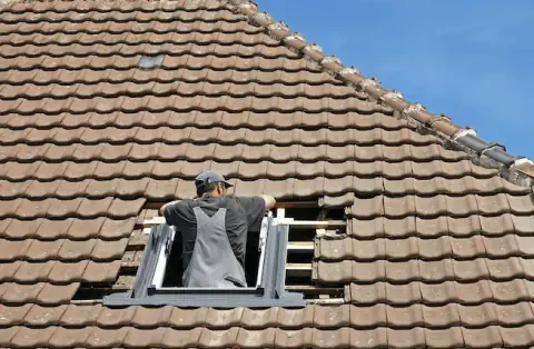 Pose de velux - Erbray